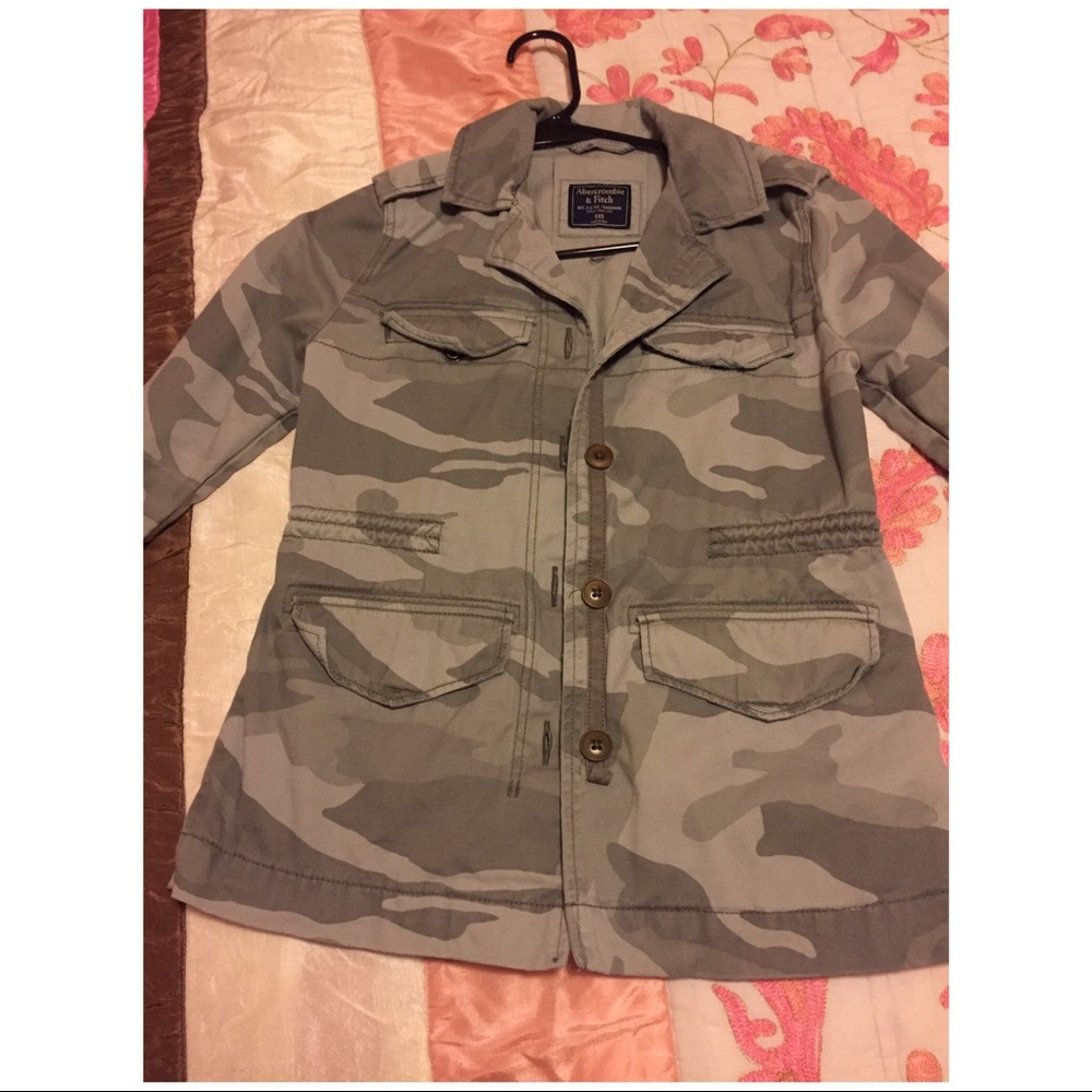 Abercrombie & Fitch Camouflage parka